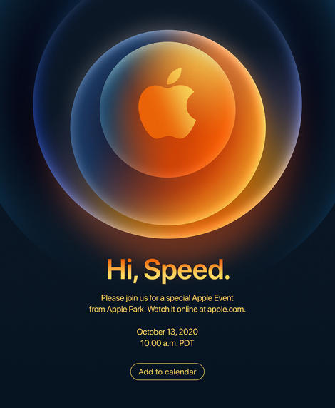 Apple's October 13 event